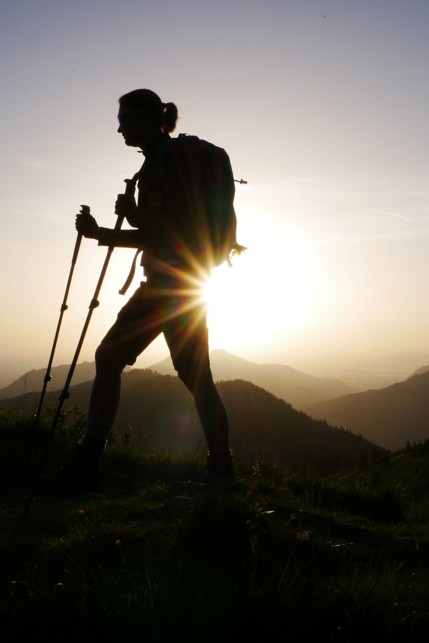 Sonnenaufgang am Wertacher Hörnle