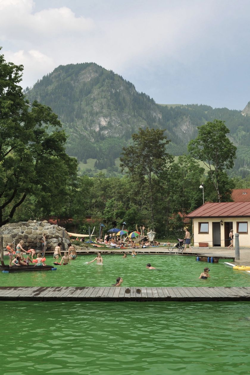 Naturfreibad in Bad Hindelang