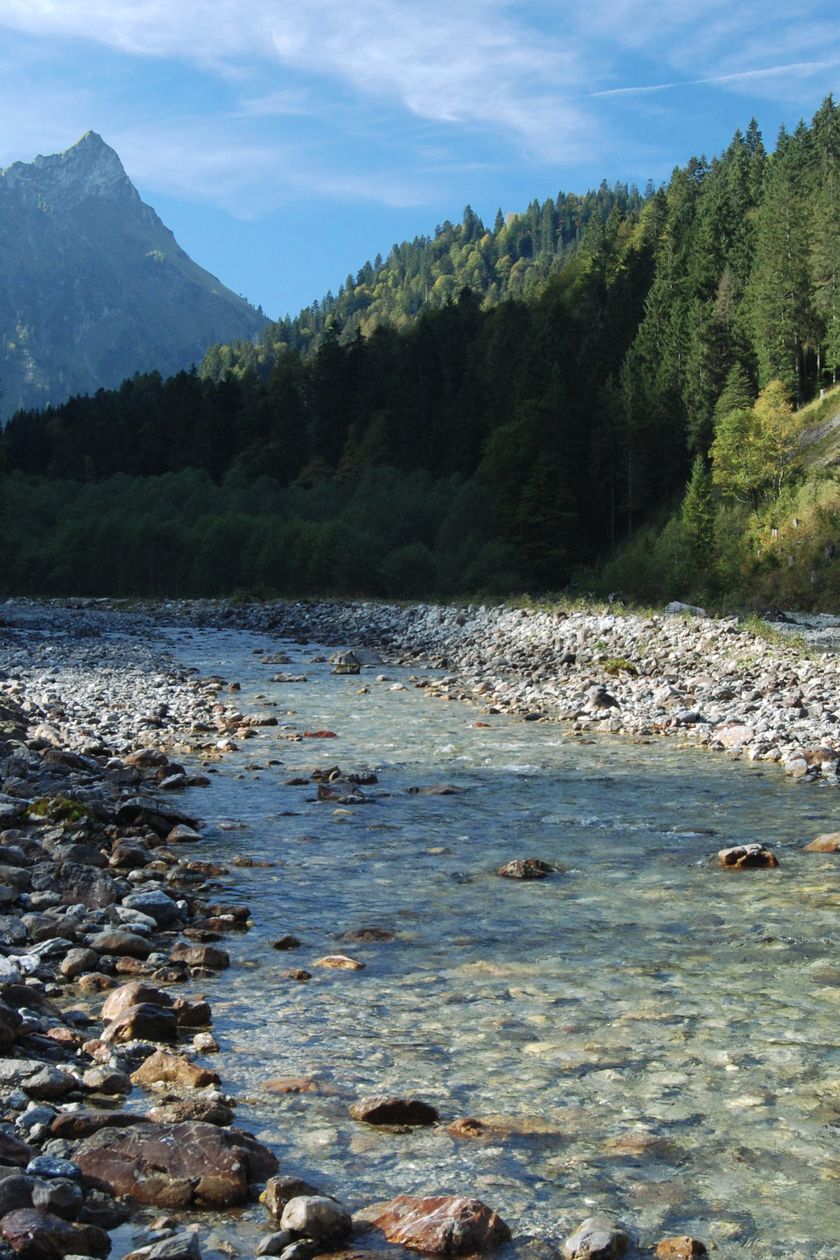 Ostrach in Hinterstein
