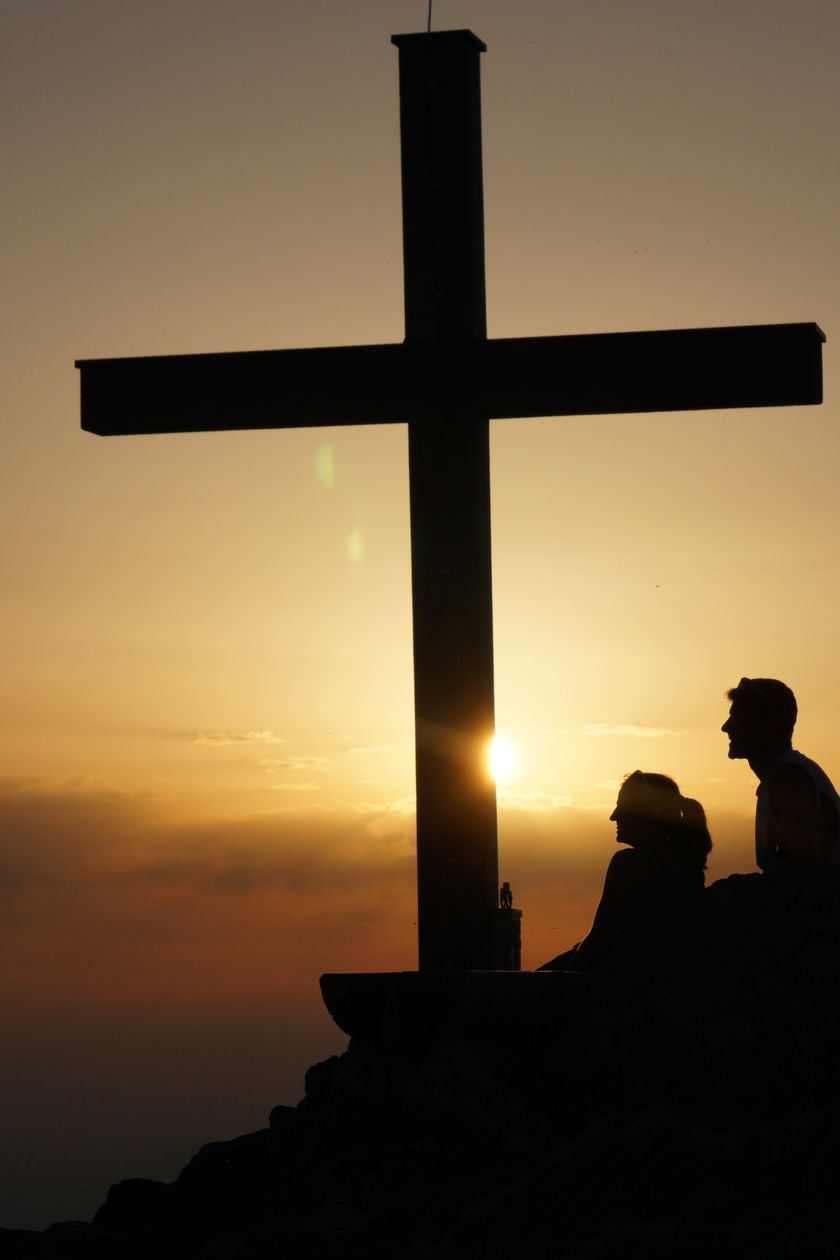 Sonnenuntergang in den Allgäuer Alpen