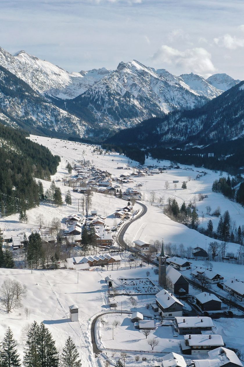 Hinterstein im Winter