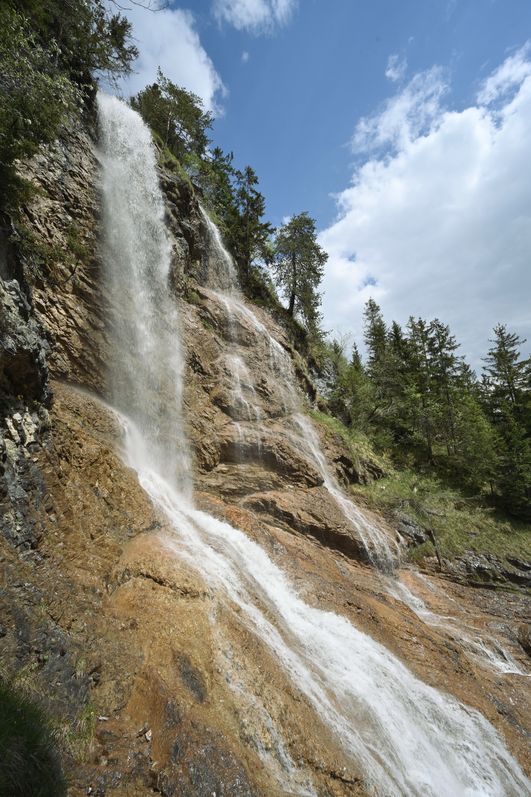 Zipfelsfall in Hinterstein im Allgäu