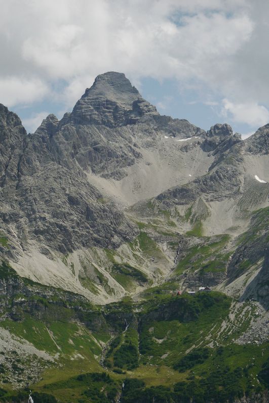 Blick auf den Hochvogel
