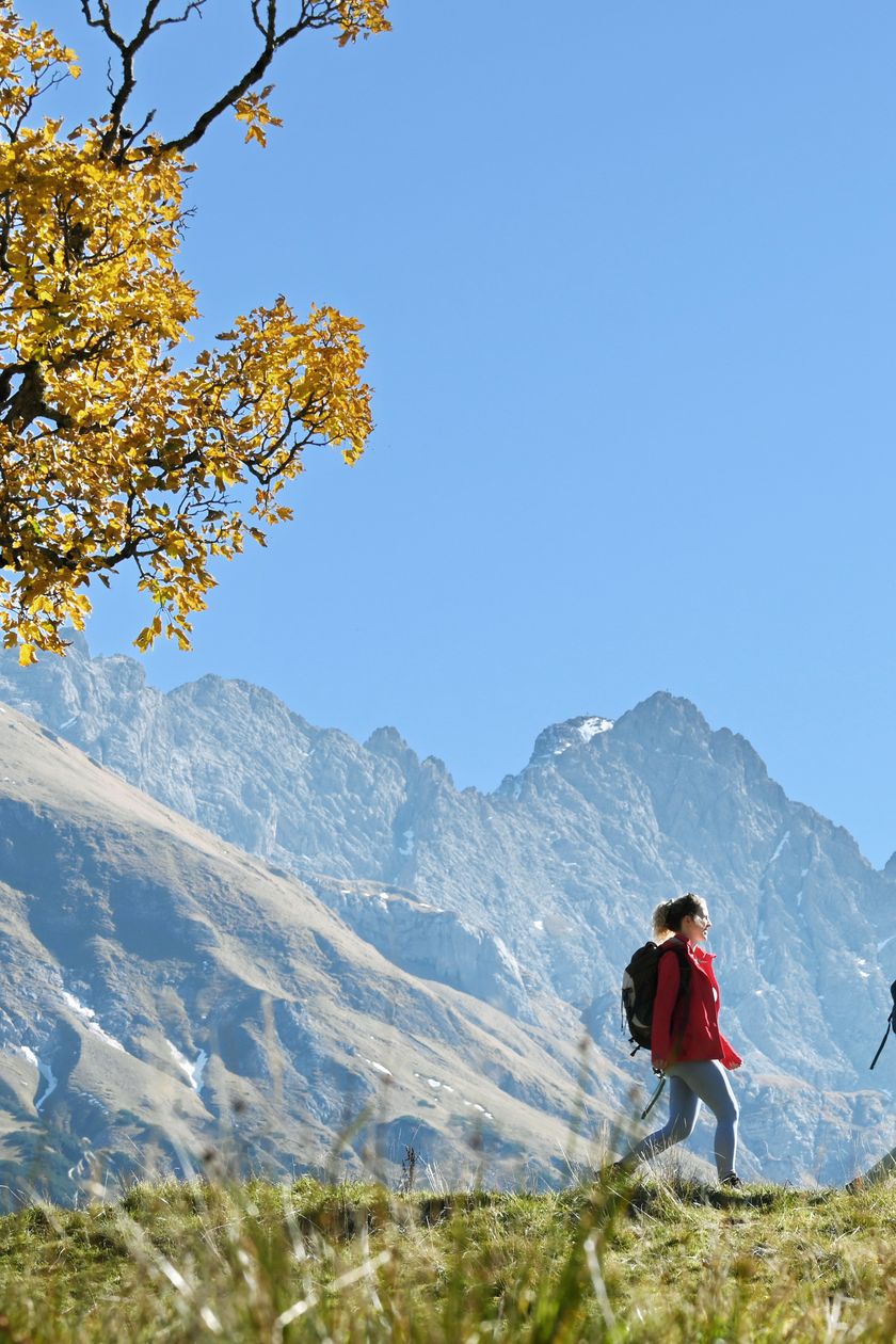 Wandern im Herbst im "Paradies"